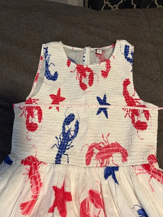 J. Crew lobster dress, NWT, M - Picture 4 of 8